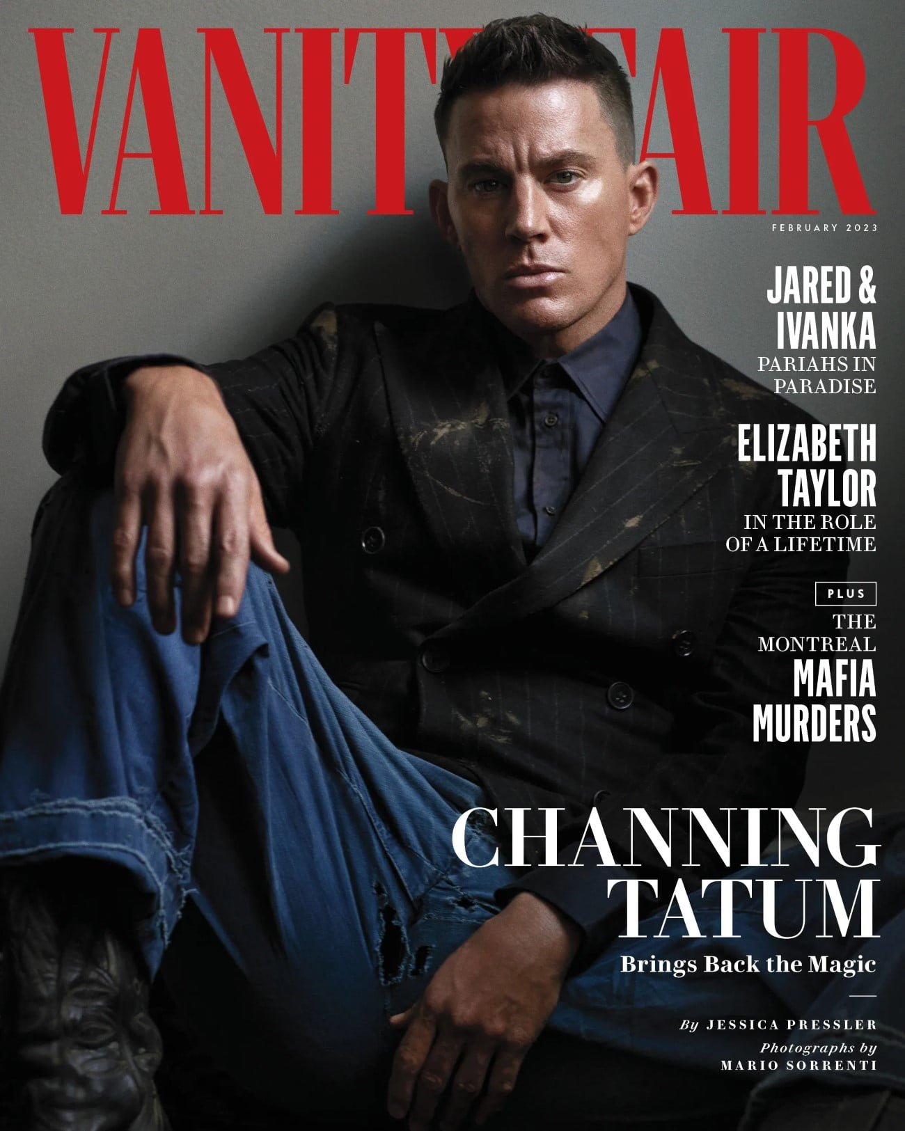 Channing Tatum - Vanity Fair February 2023 - Mario Sorrenti