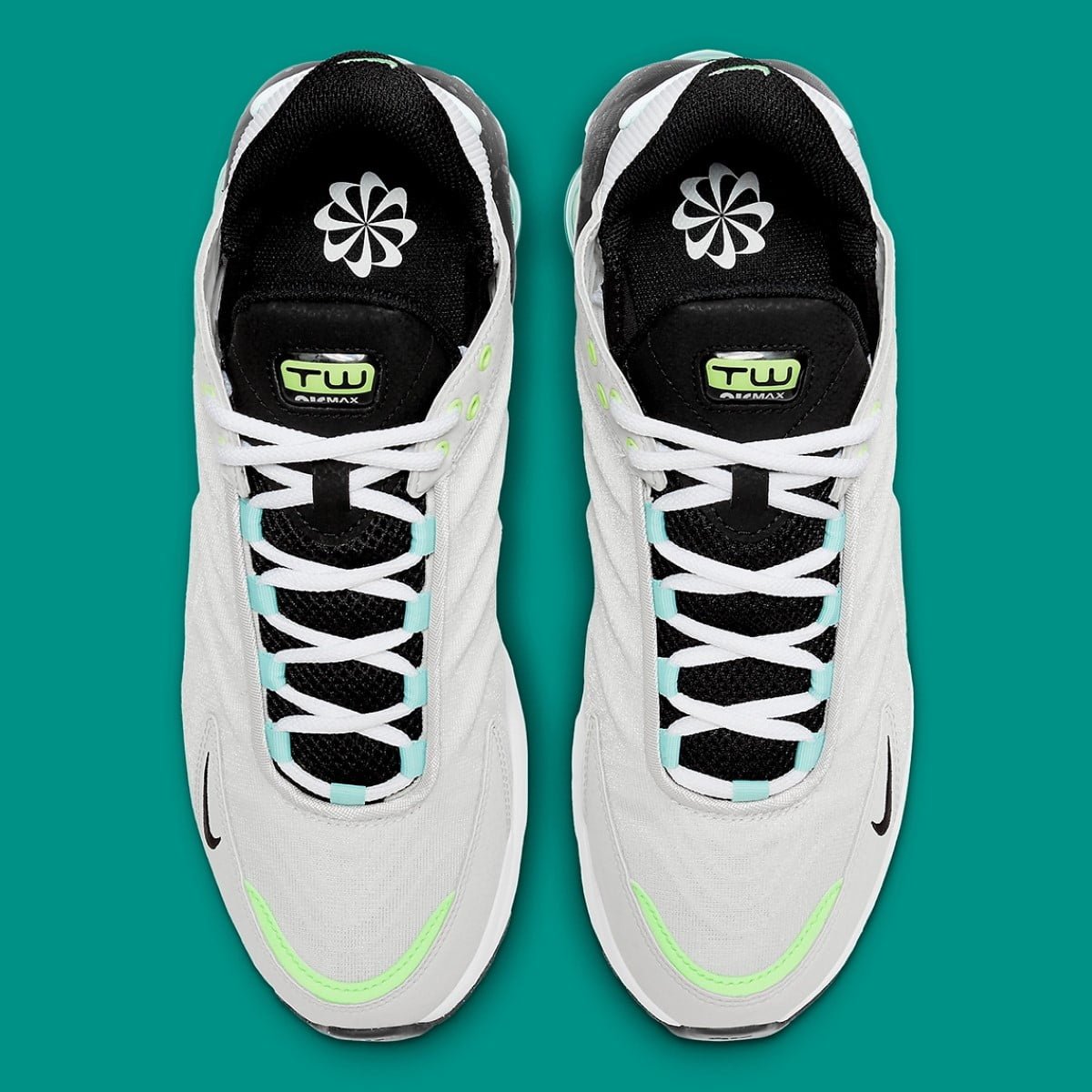 Nike Air Max TW Teal & Lime Green