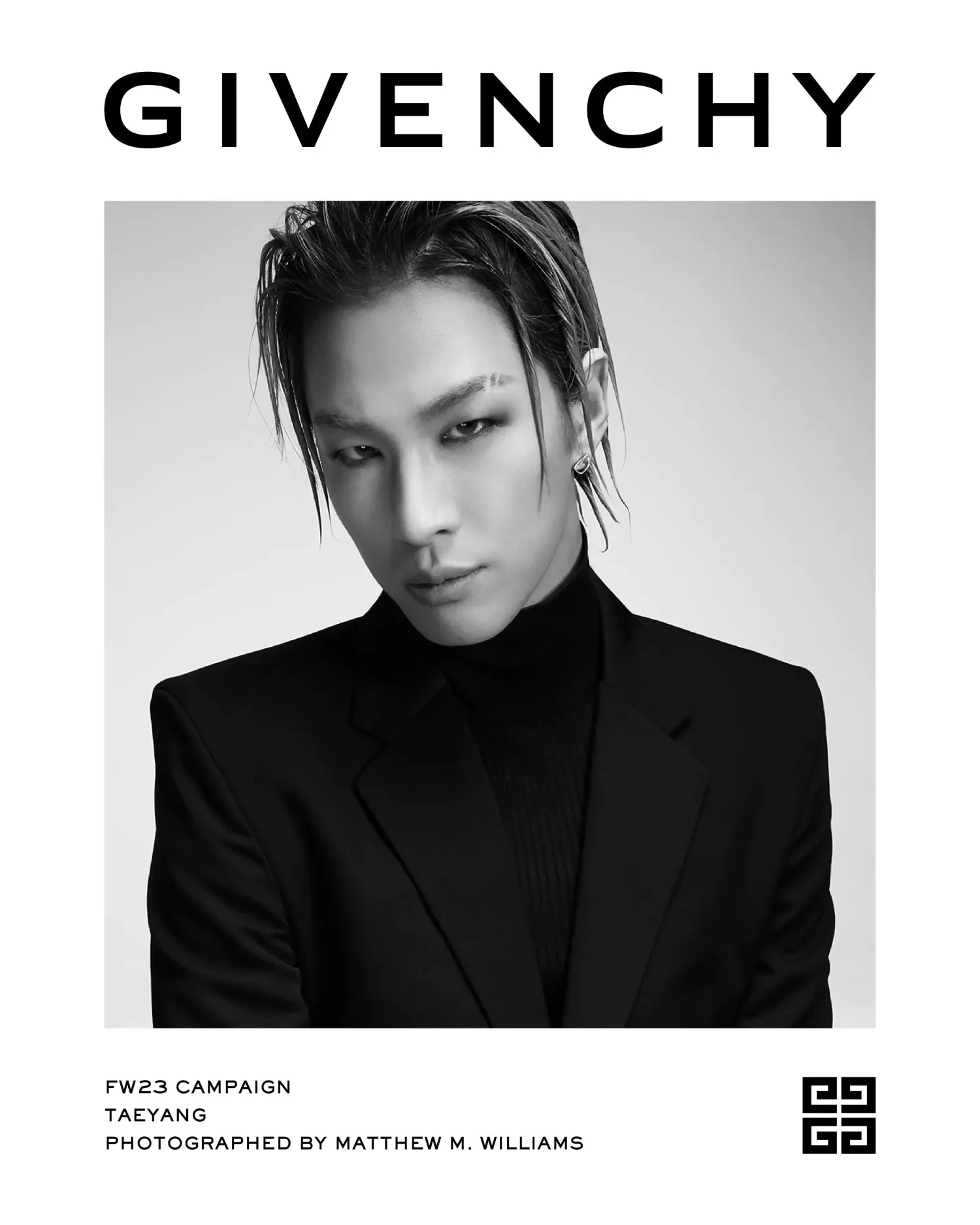 Taeyang - GIVENCHY Men’s Fall-Winter 2023 campaign