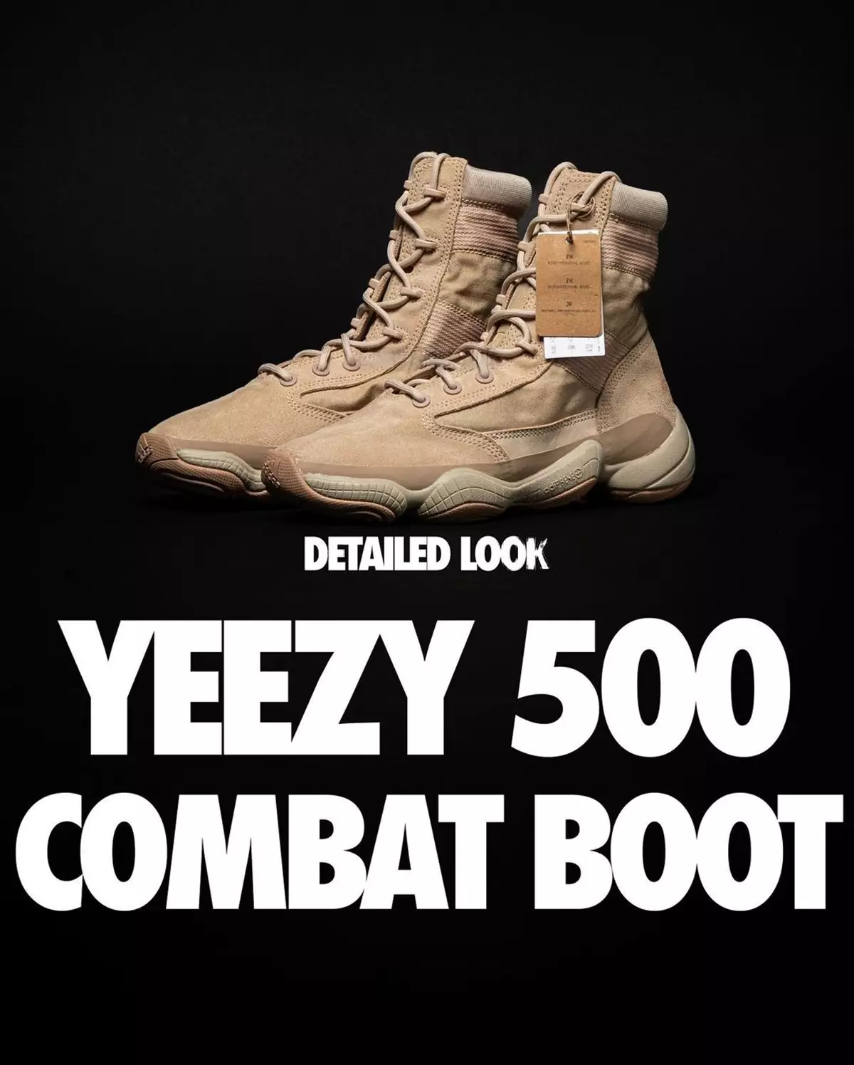 adidas Yeezy 500 High Combat Boot