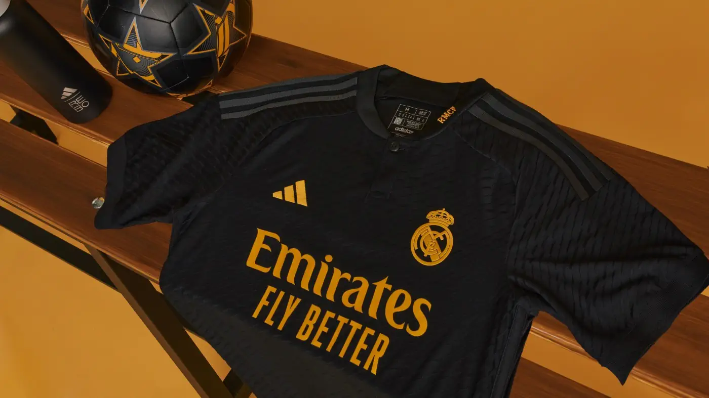 adidas x Real Madrid's Third Kit 2023-24, An Ode to Legendary Crest and Hallowed European Nights