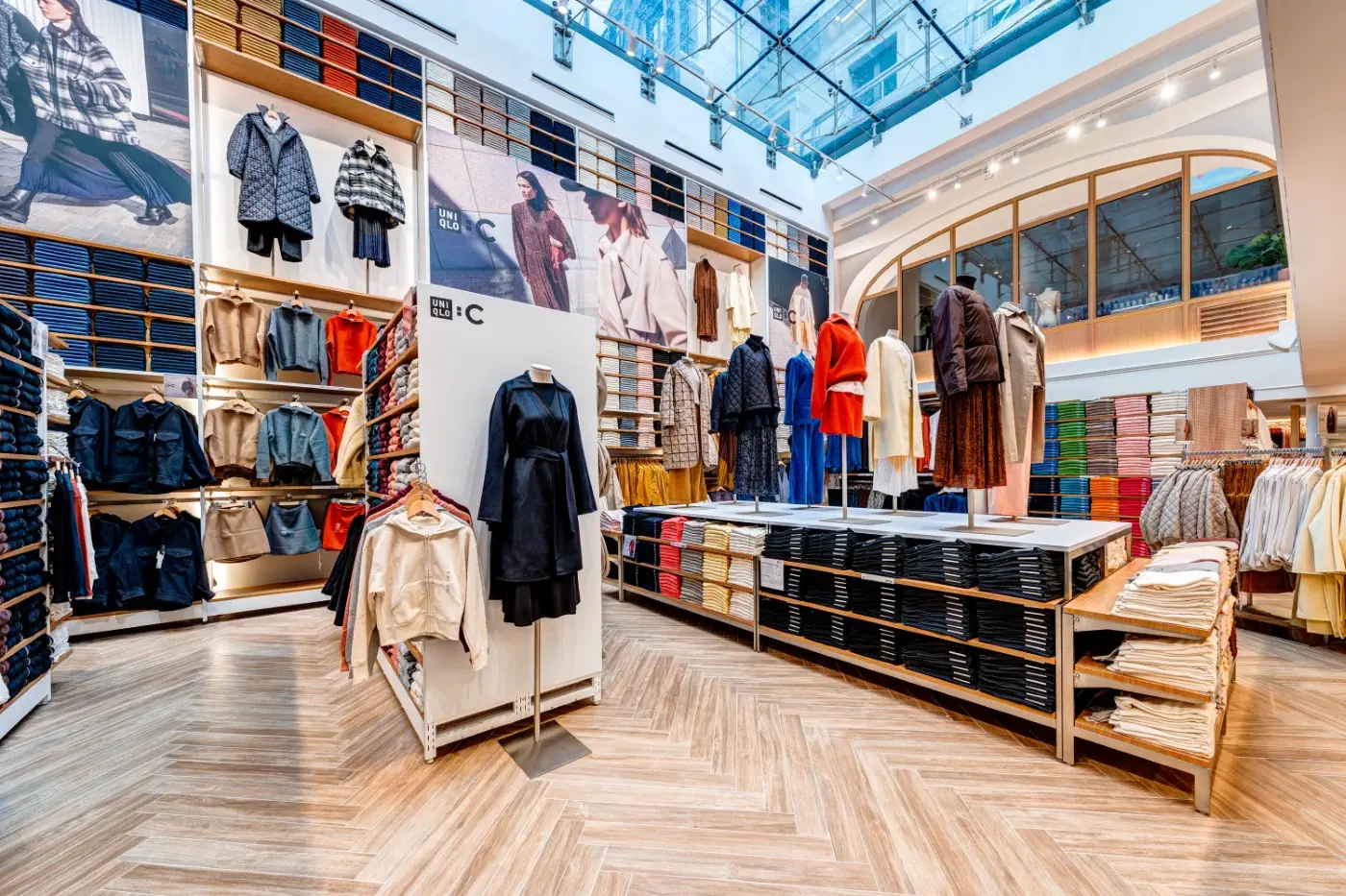 UNIQLO Opéra Revamps Flagship with a Nod to History
