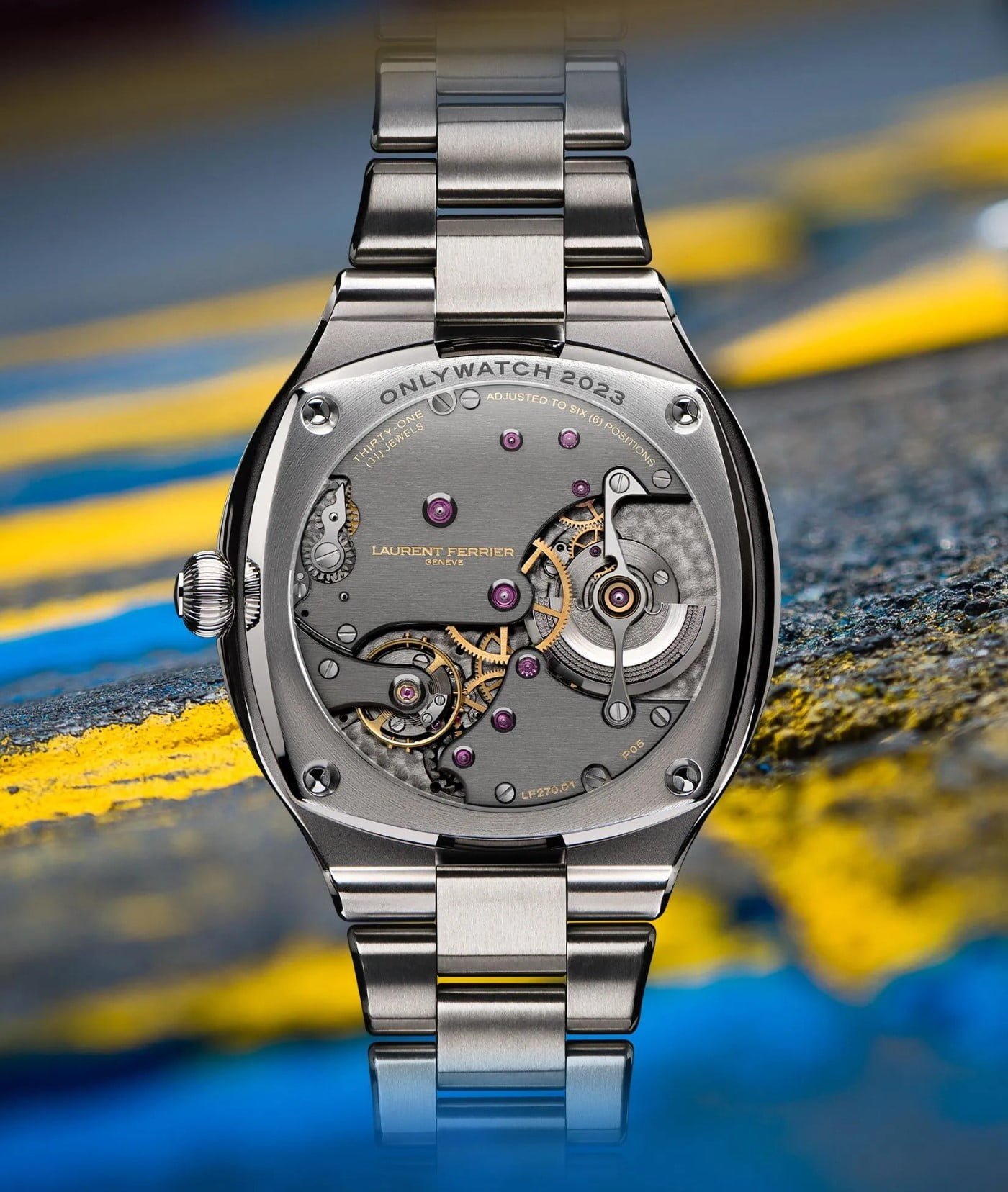 Witness Time’s Elegance with Laurent Ferrier Sport Auto "On Track" for Only Watch 2023