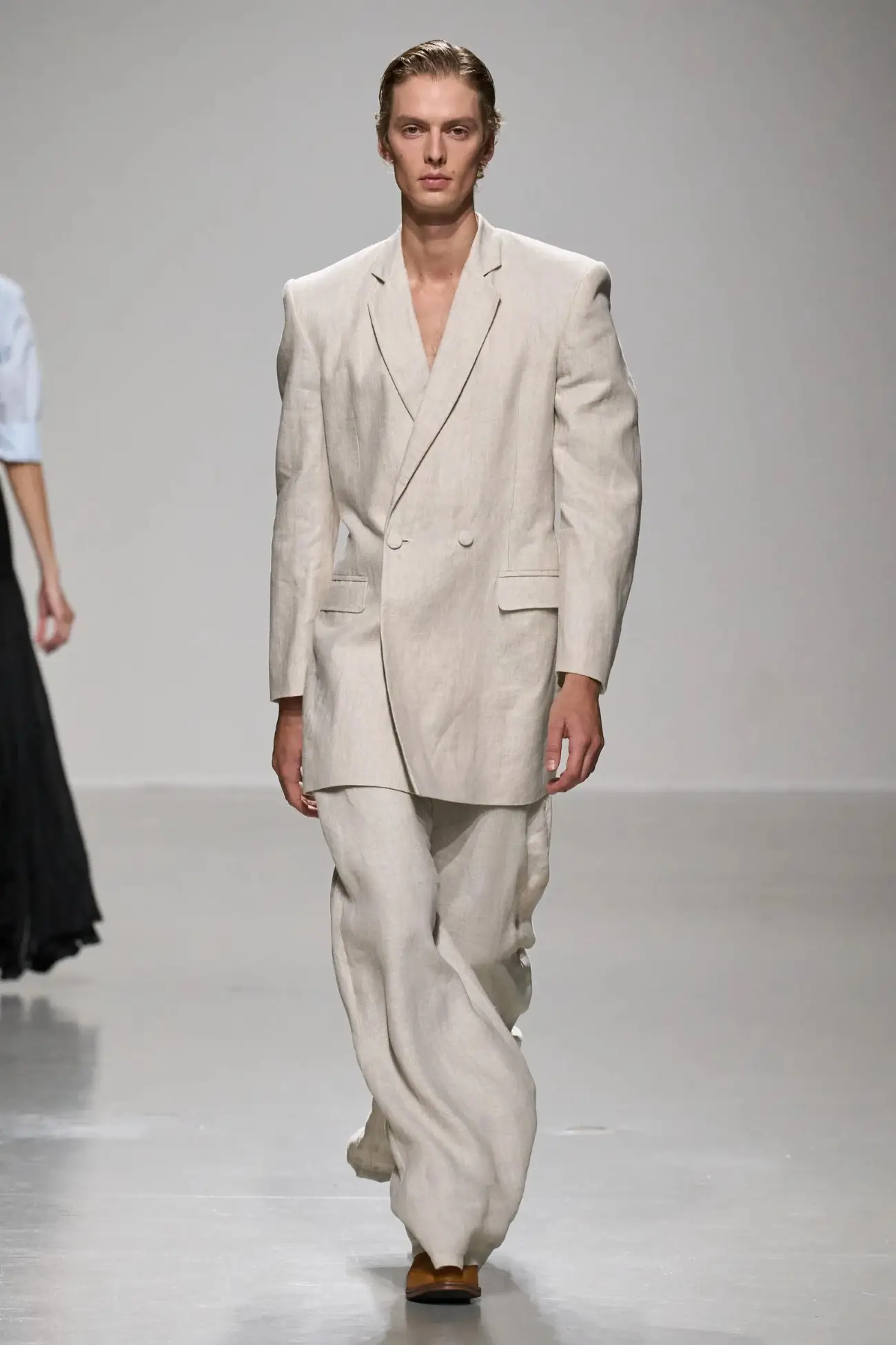 Duran Lantink's Spring 2024 Ode to Elegant Transformation and Sustainable Artistry