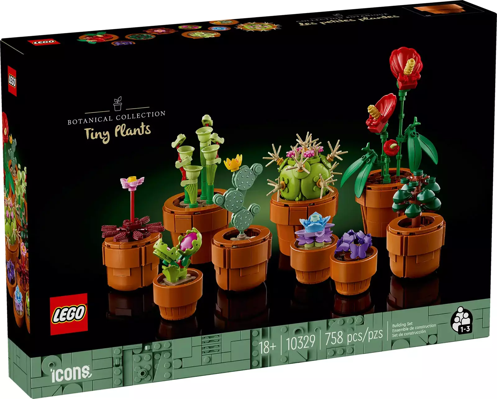 LEGO Tiny Plants 10329, A Verdant Oasis in Miniature