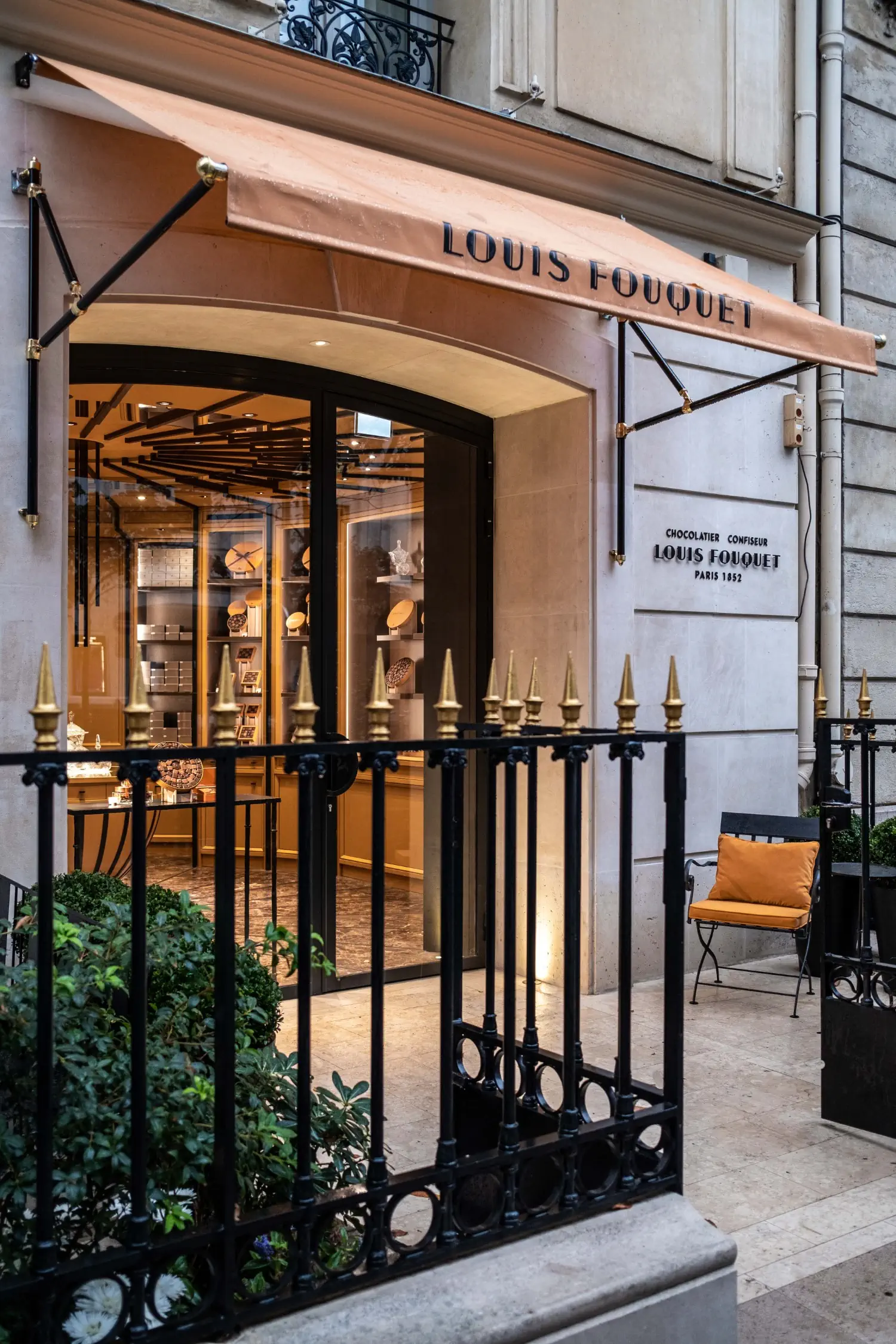 Savoring Sweet Luxury at LOUIS FOUQUET Chocolatier on Avenue Montaigne Paris