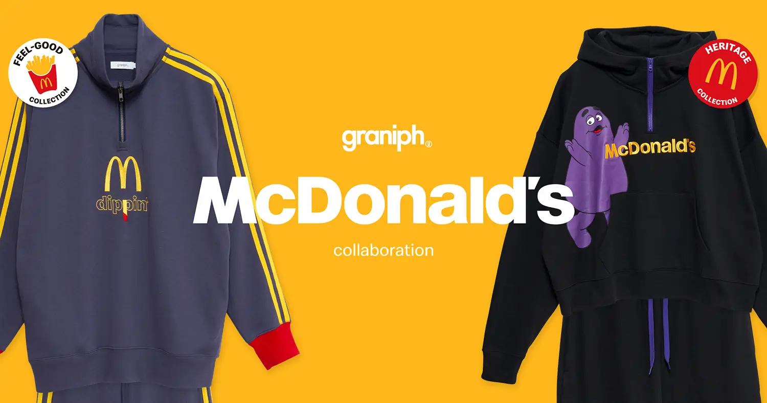 McDonald’s and Graniph Unveil Striking Limited Edition Fashion Line