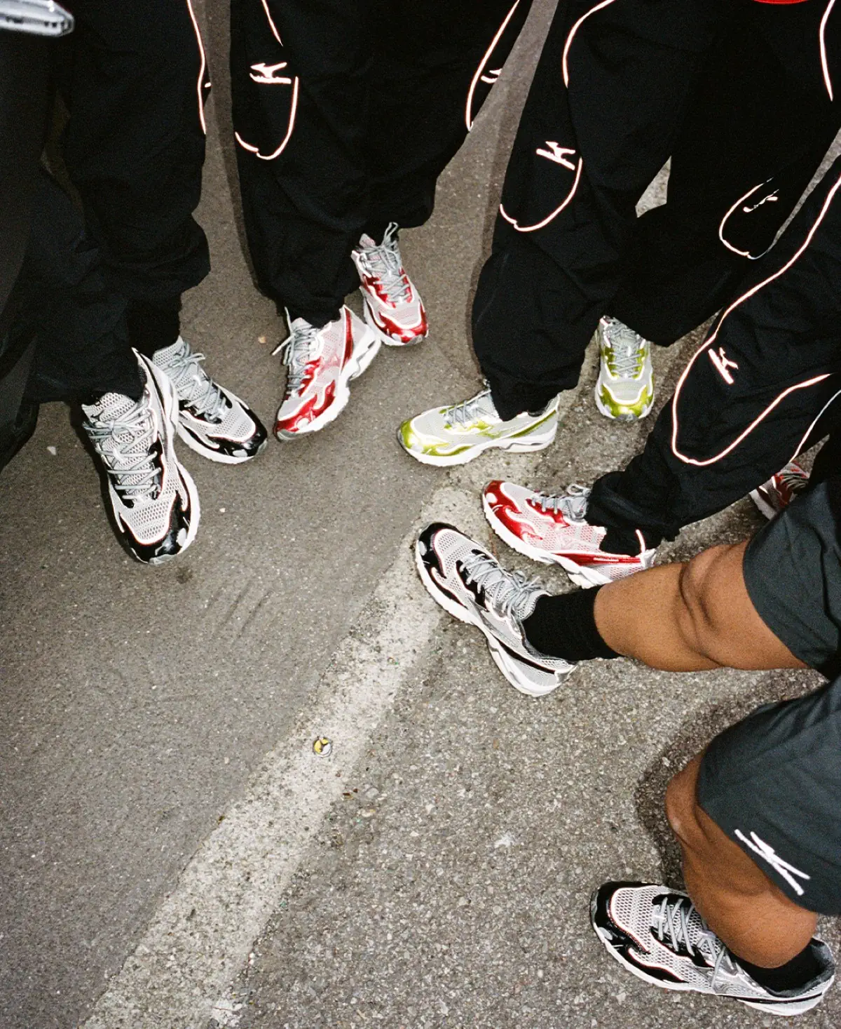 Mizuno and One Block Down Unite for the "Flame Wave" Sneaker Reveal