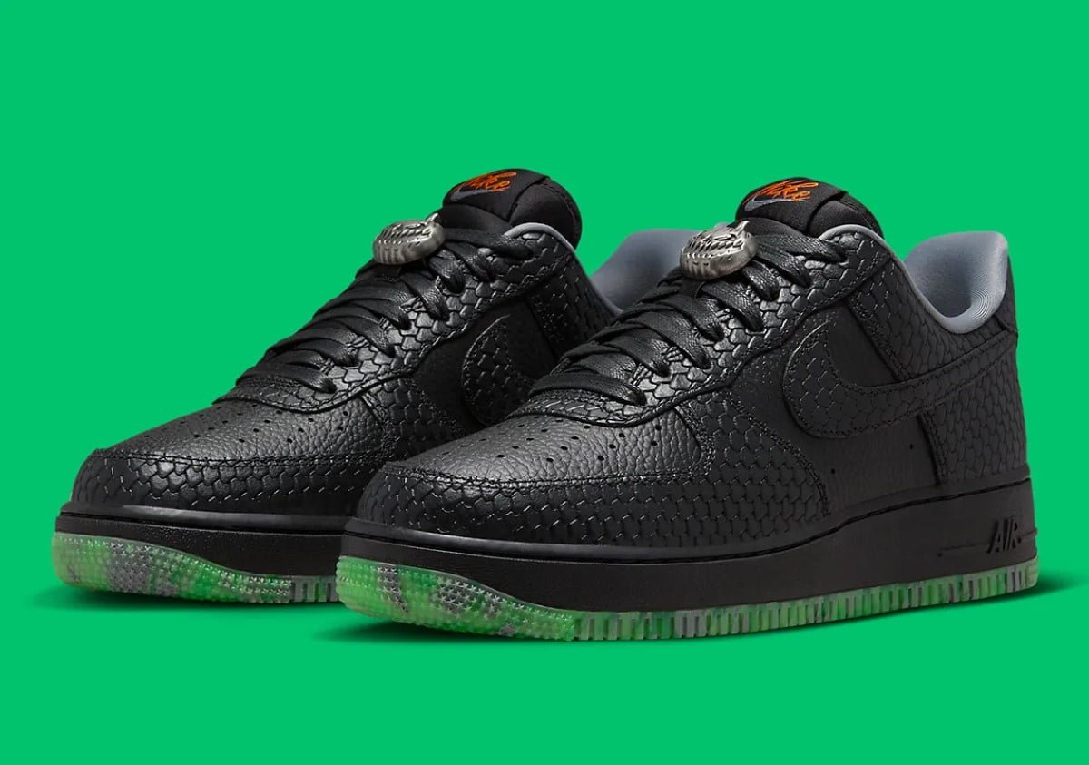 Unveiling the Midnight Charm of Nike Air Force 1 Low "Halloween" 2023