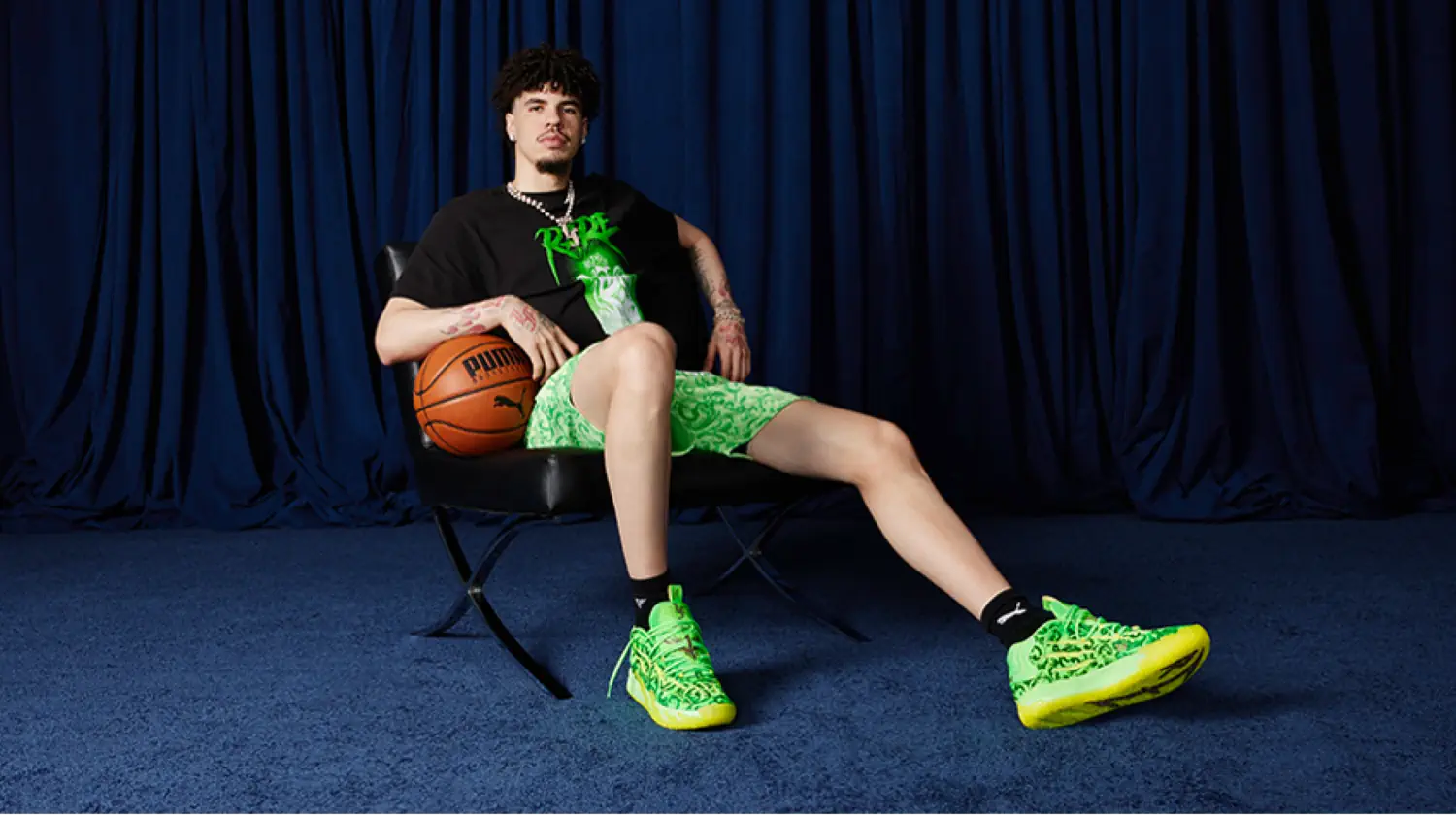 LaMelo Ball Unleashes MB.03 LaFrancé, His Third Signature Shoes, with PUMA Hoops