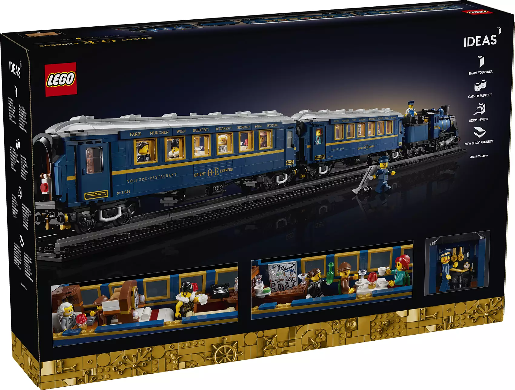 LEGO's Latest Marvel: A Journey on The Orient Express Train