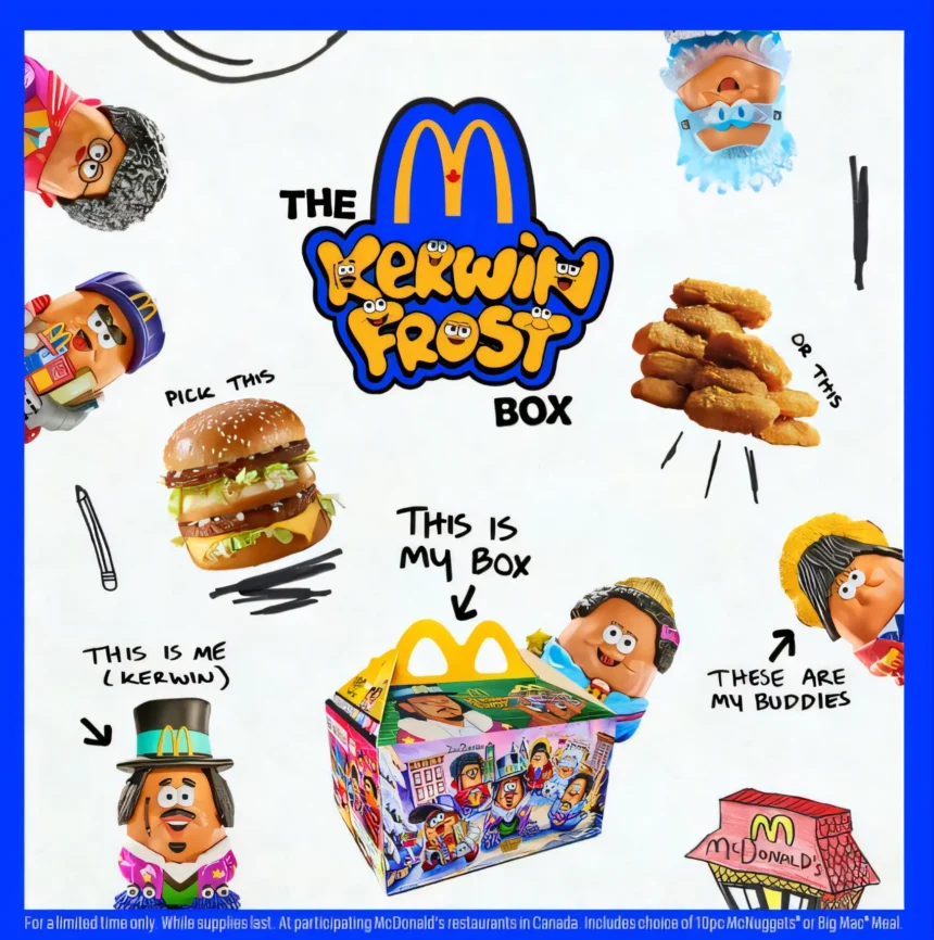 McDonald’s Collaborates with Harlem-born influencer Kerwin Frost for Exclusive Collectible Series