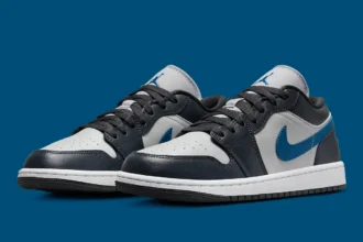 Air Jordan 1 Low "French Blue", A Stealthy Nod to College Basketball Glory
