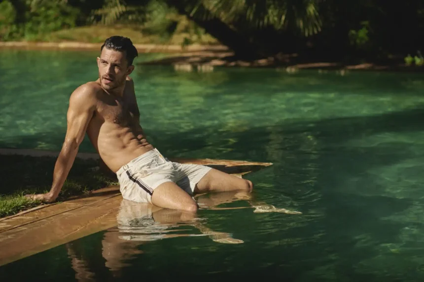Jonathan Bailey fronts Orlebar Brown's sunny Spring 2024 campaign